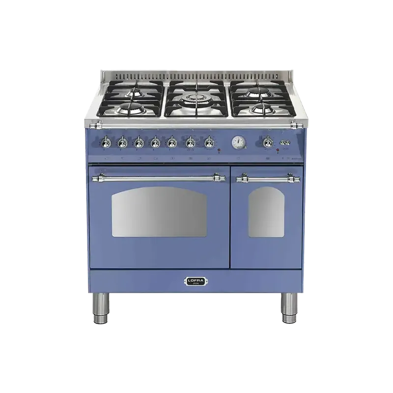 Shop Nu Lofra Dolcevita 2-oven lavendel chroom gasfornuis