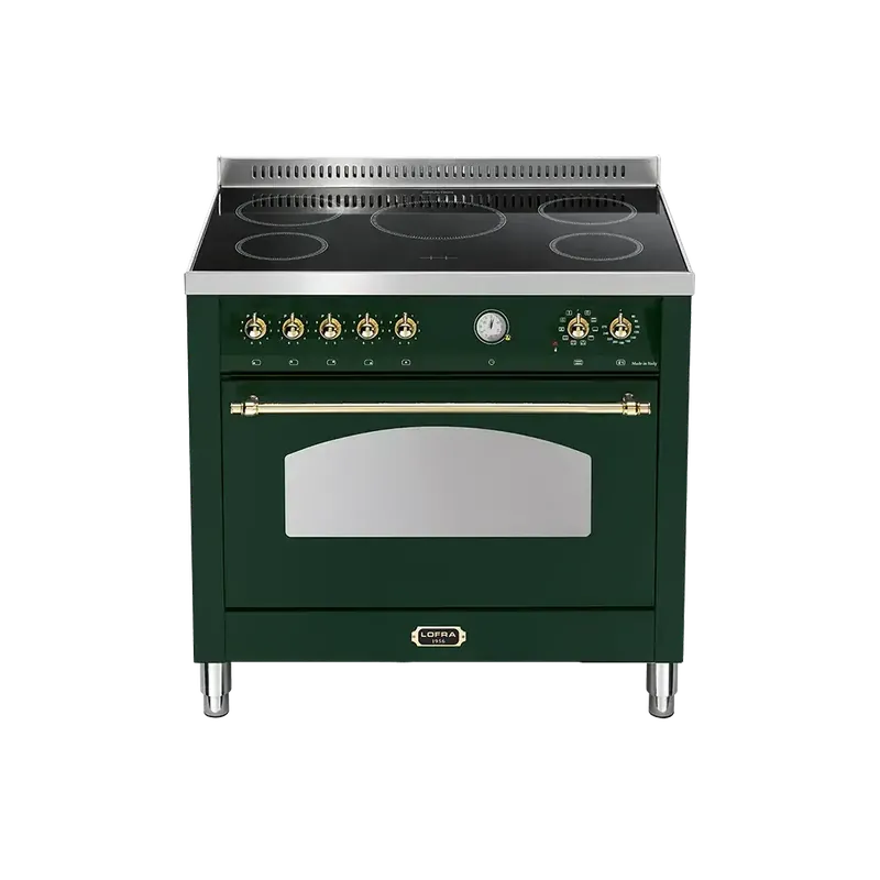 Lofra Dolcevita 1-oven Inductie Green Brass Premium