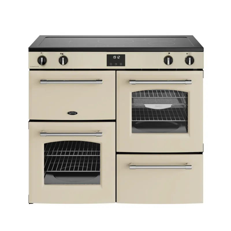 Belling Farmhouse 100 EI Creme inductie fornuis Flitsaanbieding