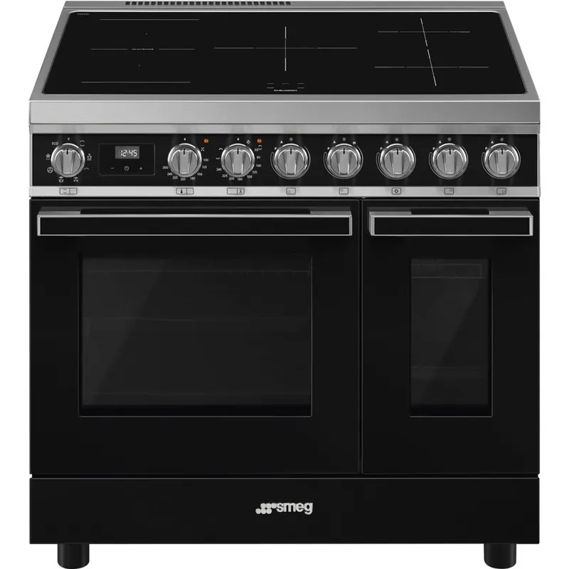 Smeg CPF92IMBL inductie fornuis Weekendaanbieding