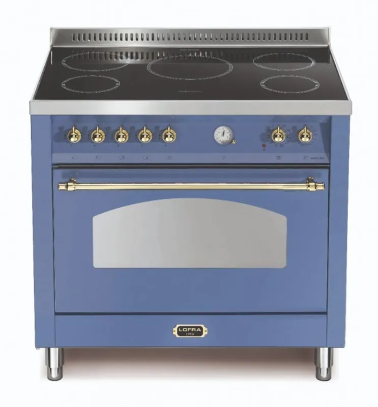 Flitsaanbieding Lofra Dolcevita 1-oven Blauw Inductie fornuis