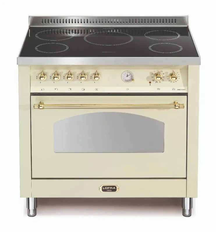 Dagaanbieding Lofra Dolcevita 1-oven Ivoor Inductie fornuis
