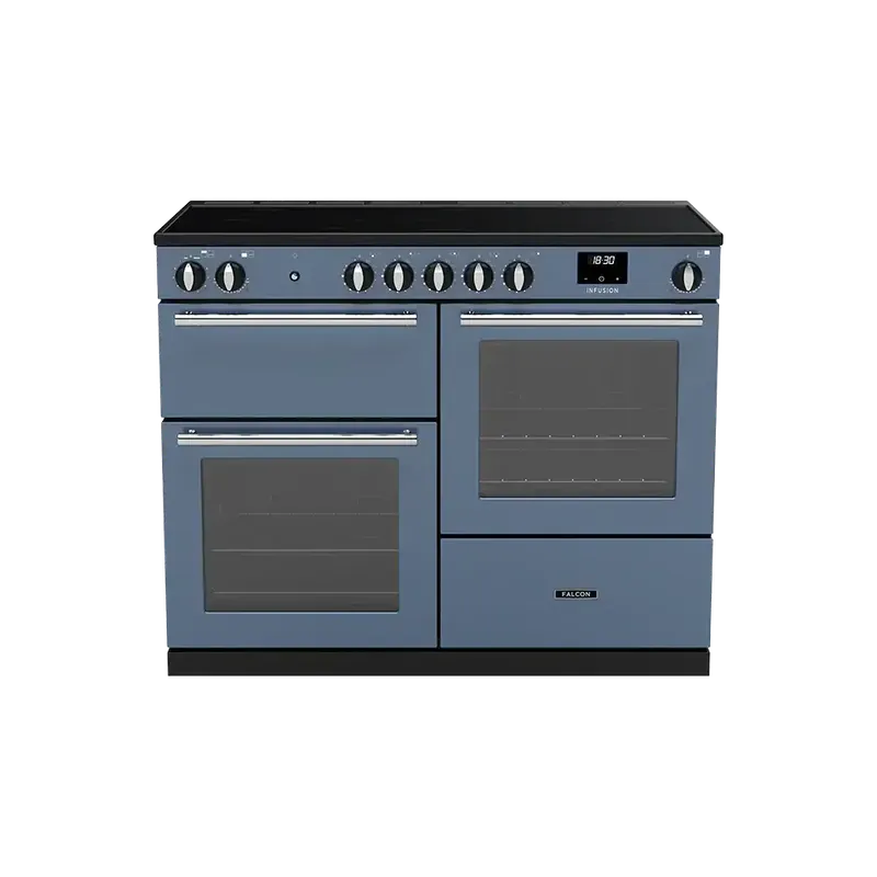 Falcon Infusion 110 Stone Blue Inductie fornuis 2026 Direct Beschikbaar