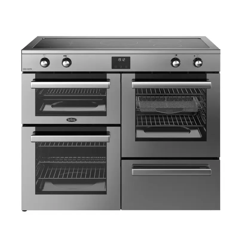 Tijdelijk Beschikbaar Belling Cookcentre 110 RVS EI Inductie fornuis
