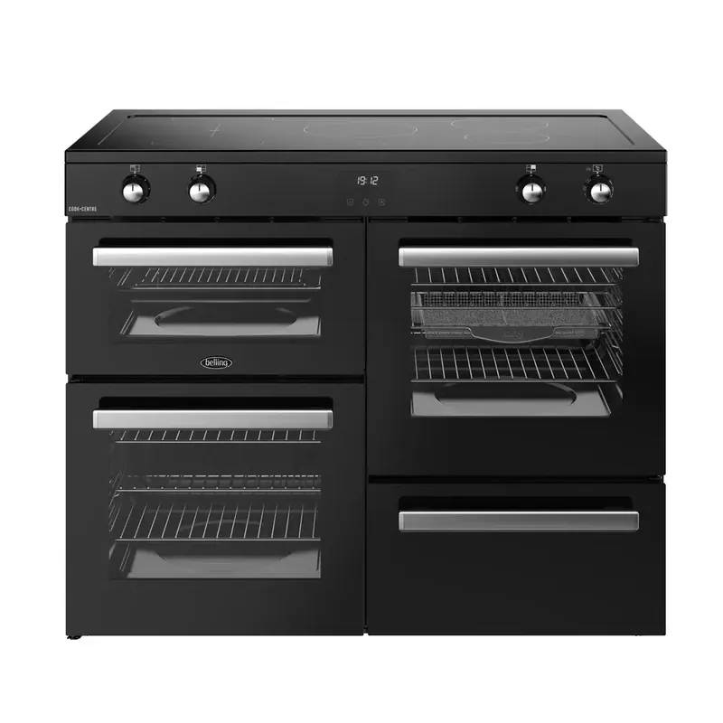 Belling Cookcentre 110 Zwart EI Inductie fornuis Premium