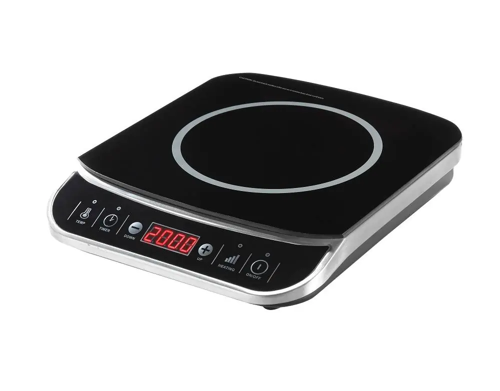 Korting Inductiekookplaat - 2000W - 230V - 293x350x(h)60mm