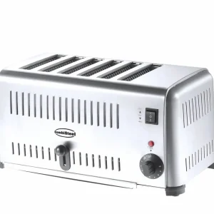 Aanbieding Broodrooster - 6 sneden - 230V - 420x260x(h)220mm