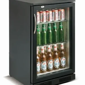 Alleen Vandaag Barkoelkast - Glazen deur - 98 liter 500x500x(h)900mm - LED
