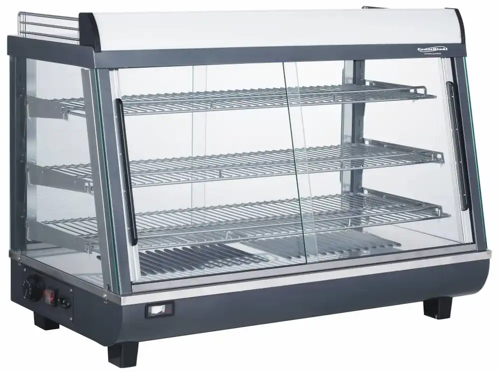 Warmhoudvitrine 136 Liter - 30/90°C - 1100W - 915x484x662(h)mm Dagaanbieding
