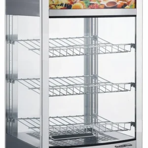 Warmhoudvitrine 97 Liter - 800W - 460x448x785(h)mm Lage Kosten