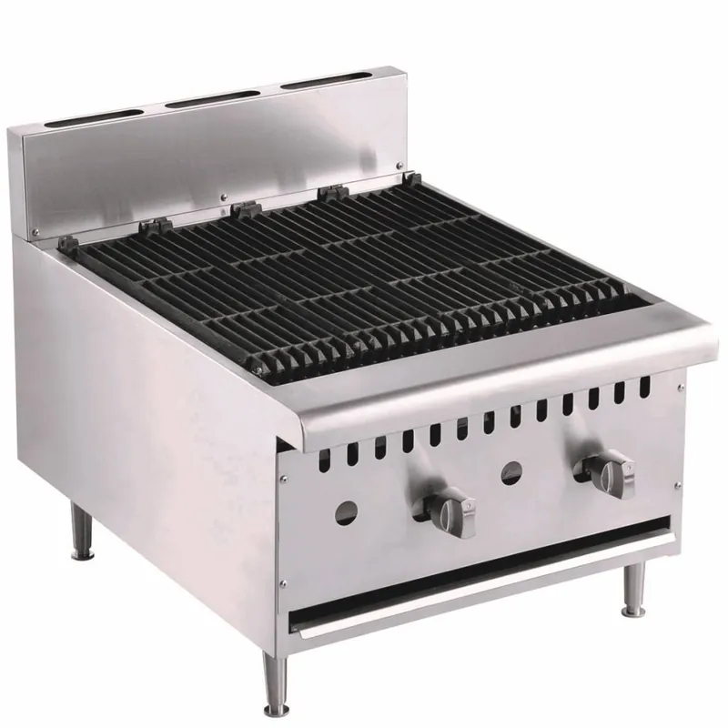 Gas Grill - Rooster Opzetmodel - 18kw - 615x800x(h)590mm Lage Kosten