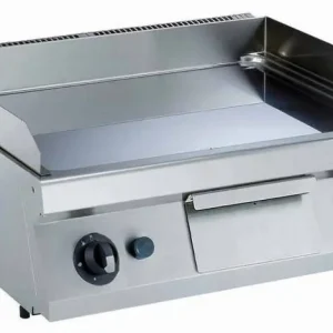 Bakplaat Gas Vlak Verschroomd - 14 kw - 800x700x(H)250mm Laatste Versie