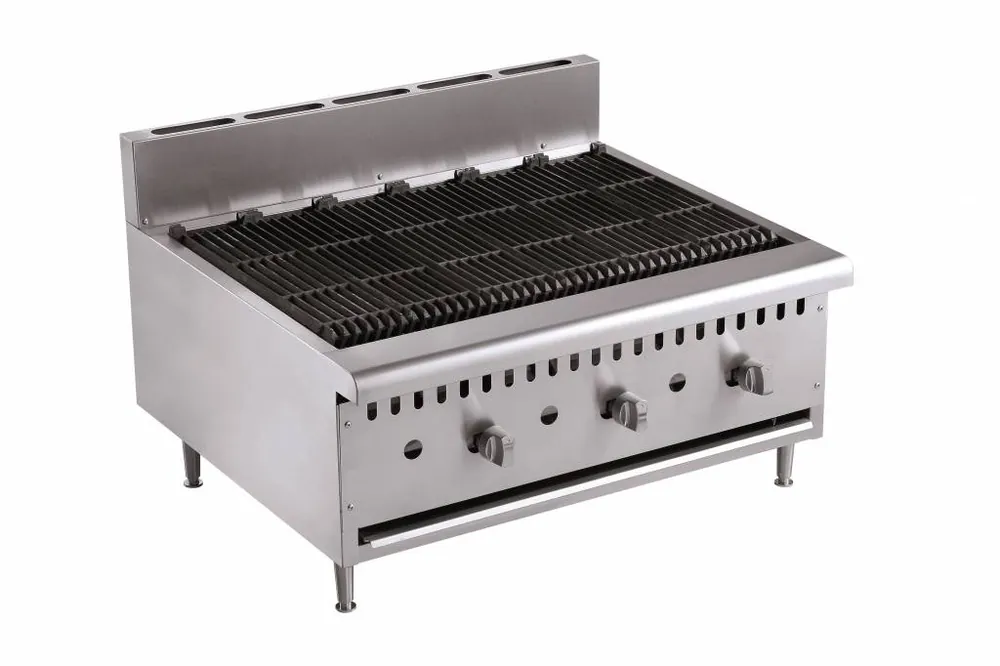 Lavasteengrill Gas - Opzetmodel - 27kw - 915x800x(h)590mm Betaalbaar