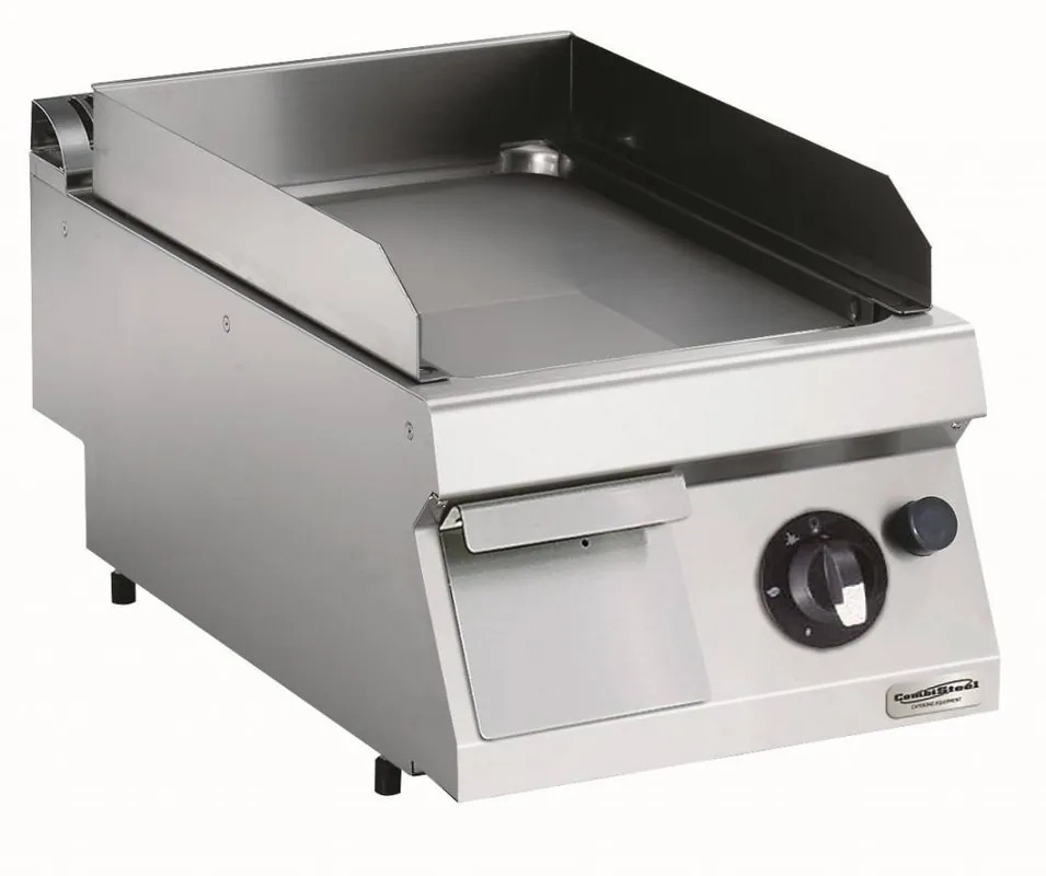 Bakplaat Gas Vlak Verschroomd - 7 kw - 400x700x(H)250mm Merkproduct