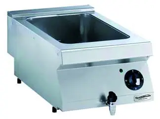 Betaalbaar Bain Marie 1/1gn met tapkraan - 400x700x(h)250mm