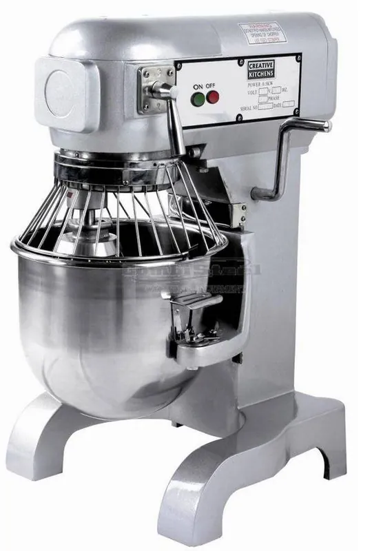 Tijdelijk Beschikbaar Planeetmenger - 10 Liter - 100-178-355 Tpm - 0.45 kW - 452x432x(H)606mm