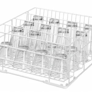 Gereduceerde Prijs Wasmand voor glazen - 400x400x(h)185mm