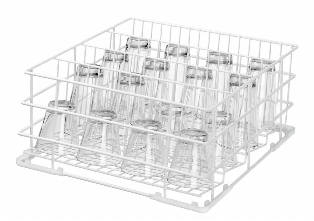 Gereduceerde Prijs Wasmand voor glazen - 400x400x(h)185mm