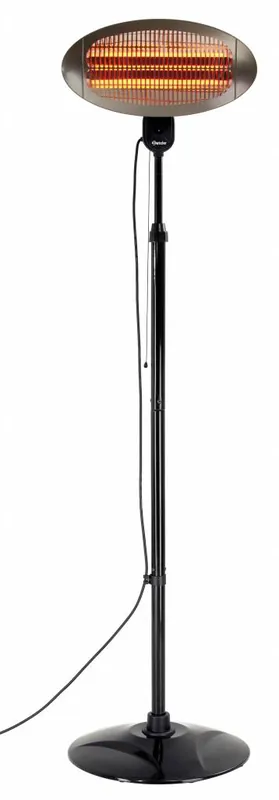 Terrasverwarmer - Terrasheater 1800W - 230V - In hoogte Verstelbaar 1800 - 2100mm Hete Deal