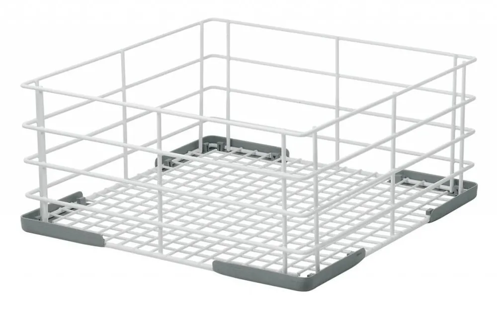 Uitverkoop Glazen mand - 350x350x(h)170mm