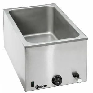 Gereduceerde Prijs Bain Marie - 1/1 GN - 200 mm + Tapkraan - 355x550x(H)295mm