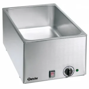 Betrouwbaar Bain-Marie - Chroom-nikkelstaal - 1/1 GN - 150mm - 1,2kW - 338x540x(H)248mm