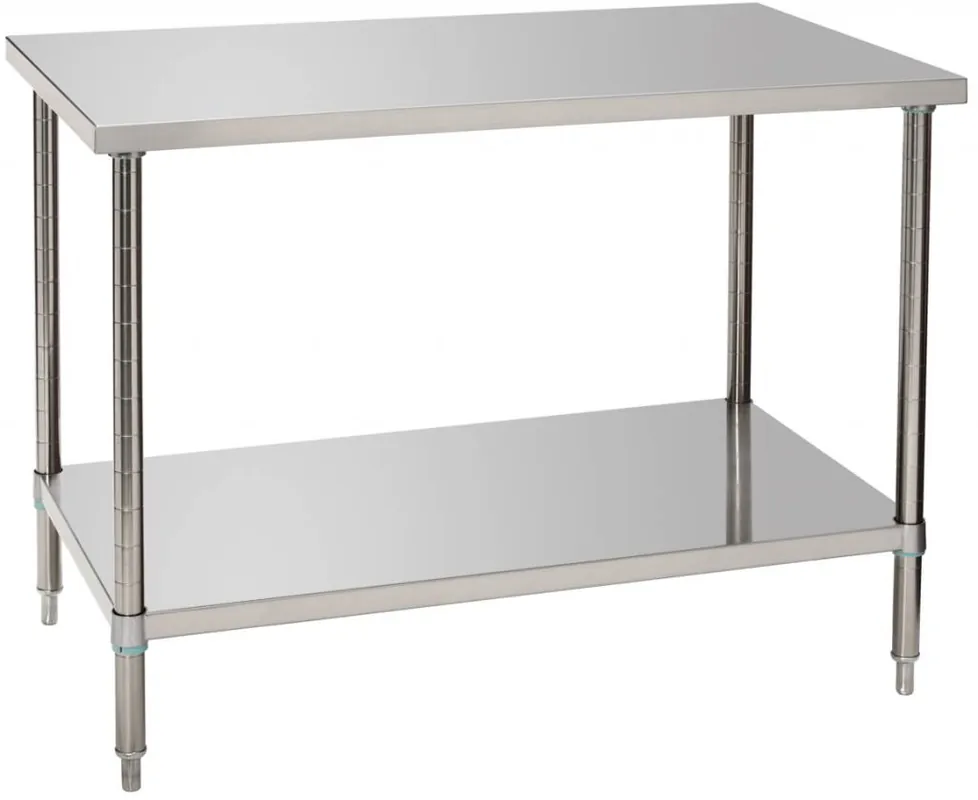 RVS werktafel 1000x700(H)x900mm Nieuw