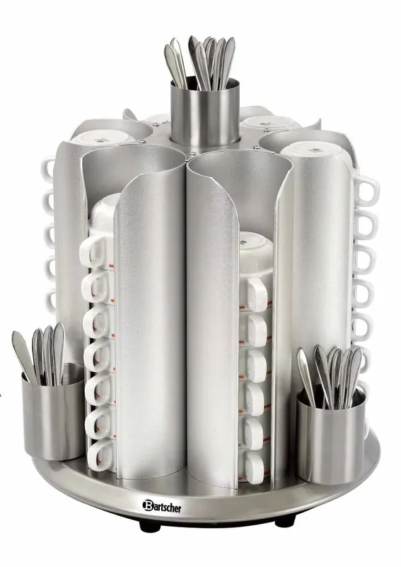 Goedkoop Kopjesverwarmer Tafelmodel - 48 kopjes - 200W - XXL AANBIEDING!