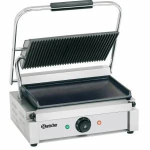 Electrische contact grill "Panini" - Geribd/Glad - 41x37x(h)20 - 2200W Betaalbaar