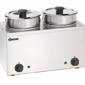 Hotpot - Bain Marie - 2x3,5 Liter - RVS - 0,30kW - 415x210x(H)320mm Beste Prijs