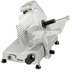 Tijdelijk Beschikbaar Snijmachine Slagerij - Aluminium - 240W - Ø220mm - 410x475x360(H)mm