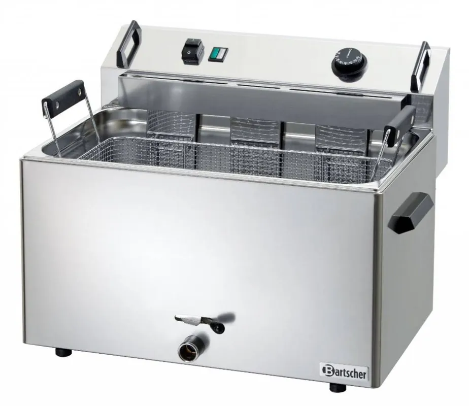 Shop Nu Friteuse - Elektrisch - Bakkerij Vis en Oliebollen - 16 liter - 400V - 9kW - 560x470x(h)400mm