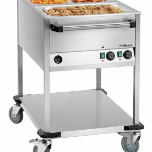 Serveerwagen - 2 x 1/1GN- 655x900x(h)910mm Merkproduct