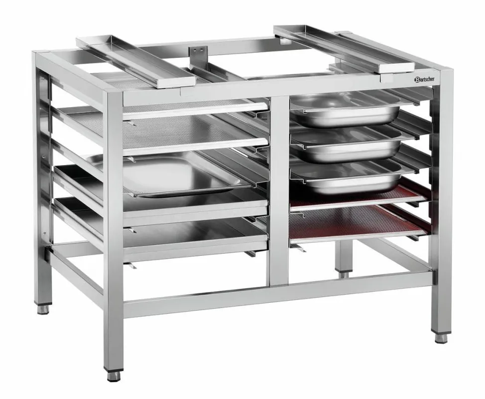 Subframe voor demper - 10 x 1/1GN - 950x700x(h)745mm Exclusieve Aanbieding