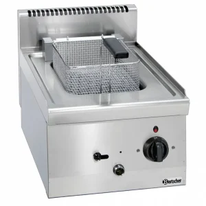 Elektrische Friteuse - 8L - Serie 600 - Uitklapbaar Element - 400V - 6,3kW - 400x600x(H)290mm Direct Verzonden