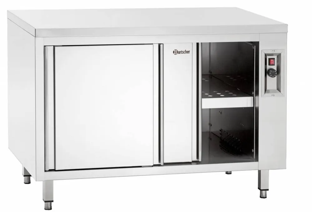 Gratis Retour Warmkast met Schuifdeuren en Tussenschap - 2kW - 200x70x(h)85/90cm