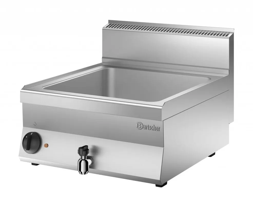 Goedkoop Elektrische Bain-Marie - 1/1GN + 2x1/4 GN - 150mm diep - 1,8kW - 600x650x(H)295mm