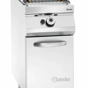 Gaslavasteengrill - V rooster - Piëzo-ontsteking - 400x900x(h)900-950mm Dagaanbieding
