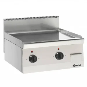 Direct Beschikbaar Elektrische grillplaat - Glad - 60x60x(h)29cm - 400V/7,2kW