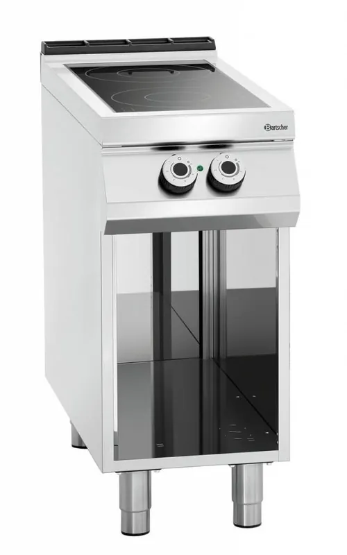 Must-Have Keramisch fornuis 900 serie - Onderbouw open - 2 velden - 400x900x(h)900-950mm