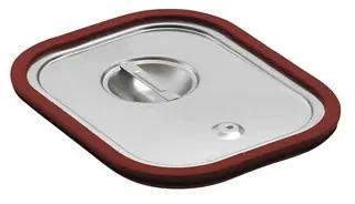 Seizoensaanbieding Deksel 1/6 GN met siliconen afdichting