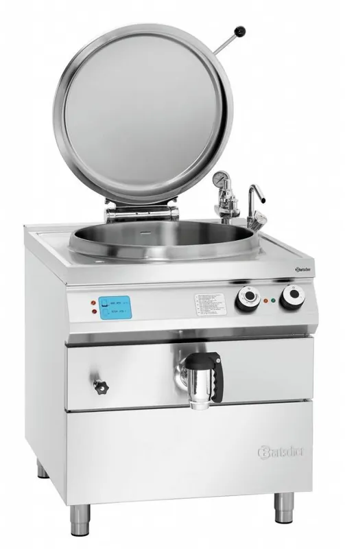 Elektrische Kookpan Serie 900 - niveauregeling - 100 liter - 800x900x(h)900-950mm Bestseller
