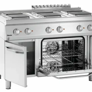 Speciale Aanbieding Elektrisch fornuis 700 serie - elektrische oven - 6 kookzones vierkant - 1200x700x(h)850-900mm