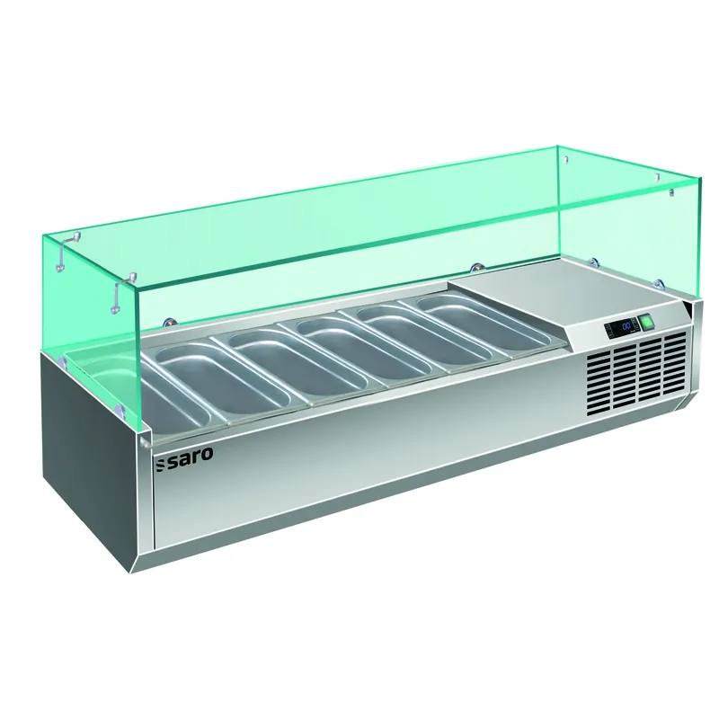 SARO Opzet koelvitrine - 1/3 GN, model VRX 1400/380 Laatste Kans