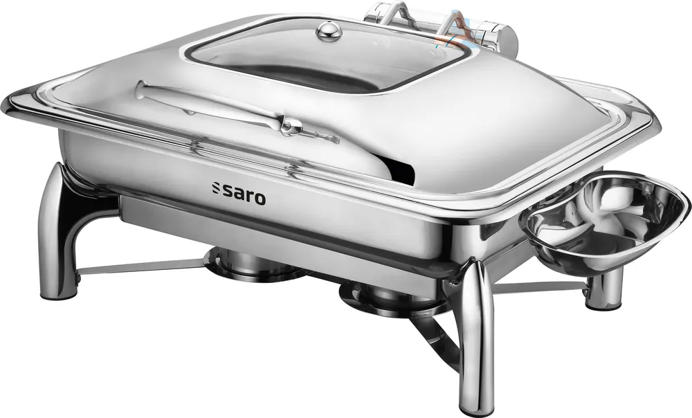 Populair SARO chafing dish, 1/1 GN, inductiegeschikt, RAINER