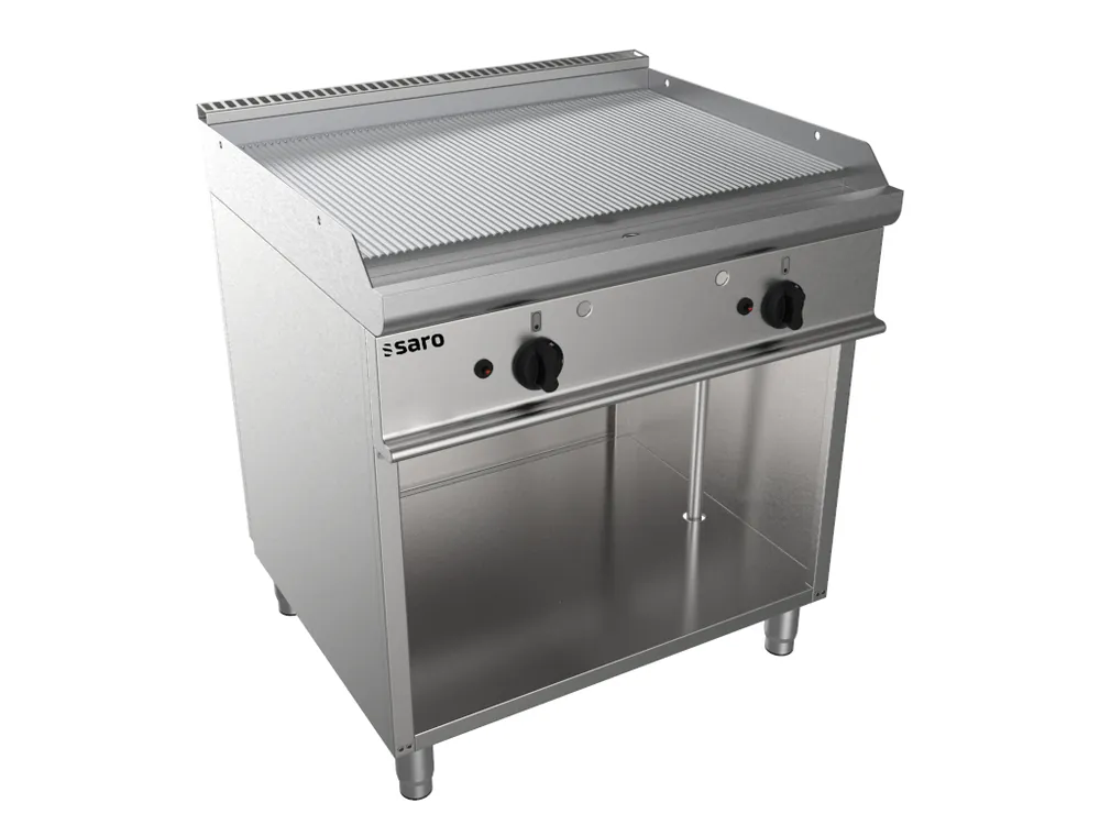 SARO Gasgrillplaat met open onderstel modell E7/KTG2BAR Goedkoop