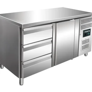 Speciale Aanbieding SARO koeltafel, deur + 3-ladenset, KYLJA 2130 TN