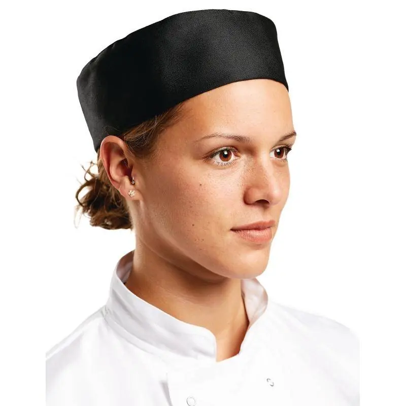 Favoriet Skull Cap Zwart Katoen Maat L