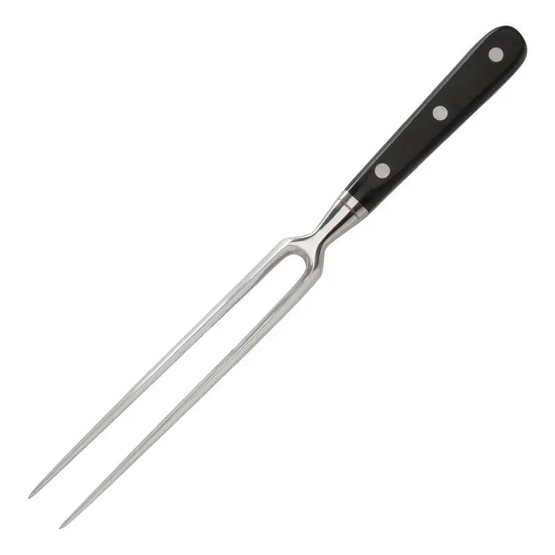 Vleesvork RVS - Zwart Heft - 180mm Betaalbaar