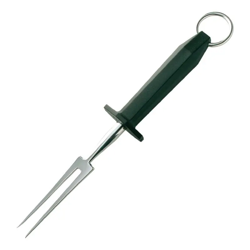 Laatste Versie Vleesvork HygiPlas - Zwart Heft - 150mm